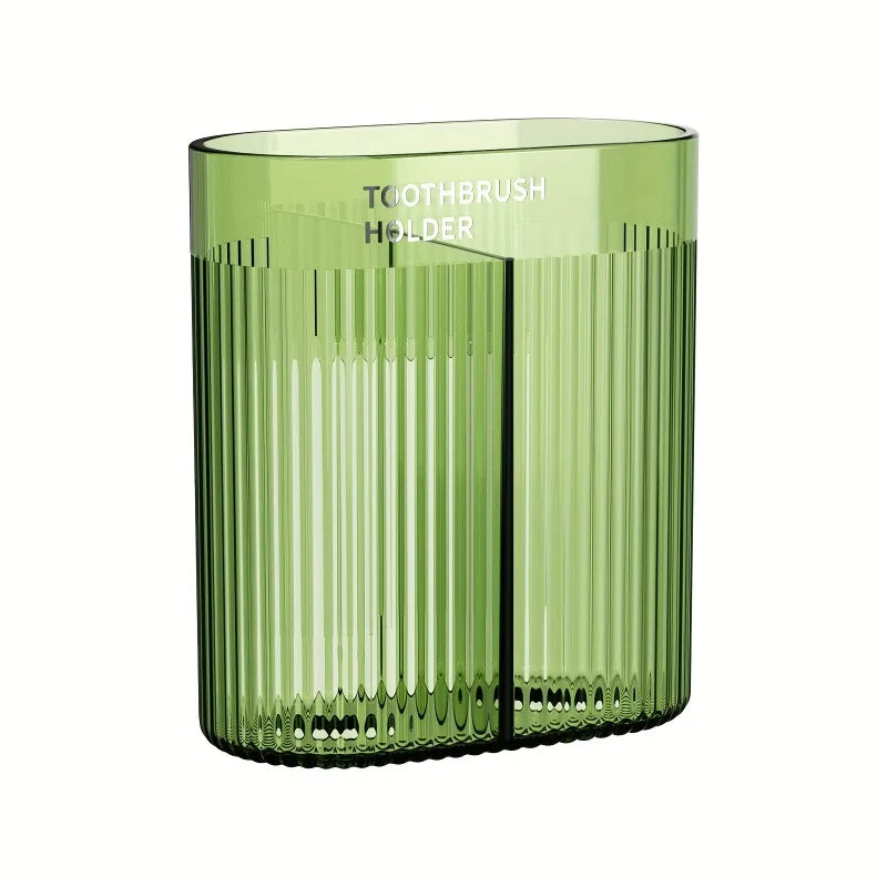 Wall-Mounted Toothbrush Holder Hygienic Covered Toothpaste Storage