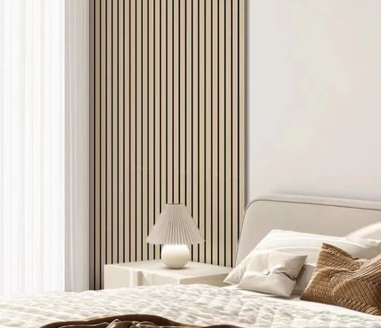 Wall Panel Peel-And-Stick 3D Slat Waterproof