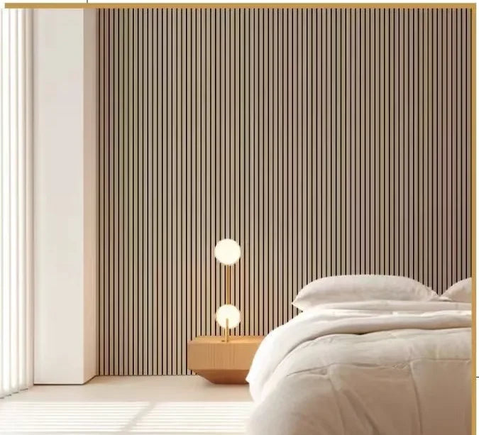 Wall Panel Peel-And-Stick 3D Slat Waterproof