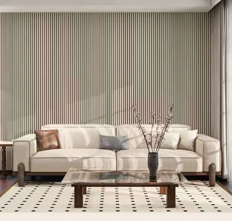 Wall Panel Peel-And-Stick 3D Slat Waterproof