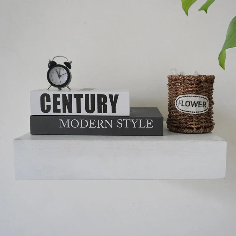 Wall Shelf Floating Wood Hidden Compartment