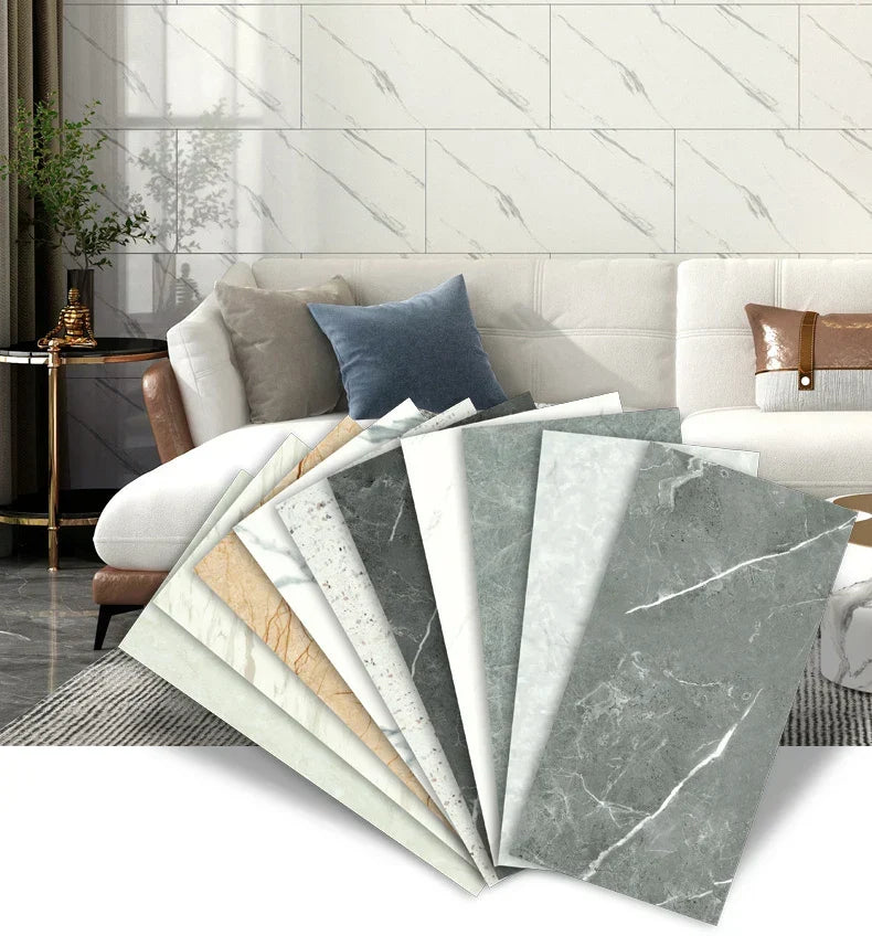 Wall Stickers 3D Marble Peel & Stick Waterproof