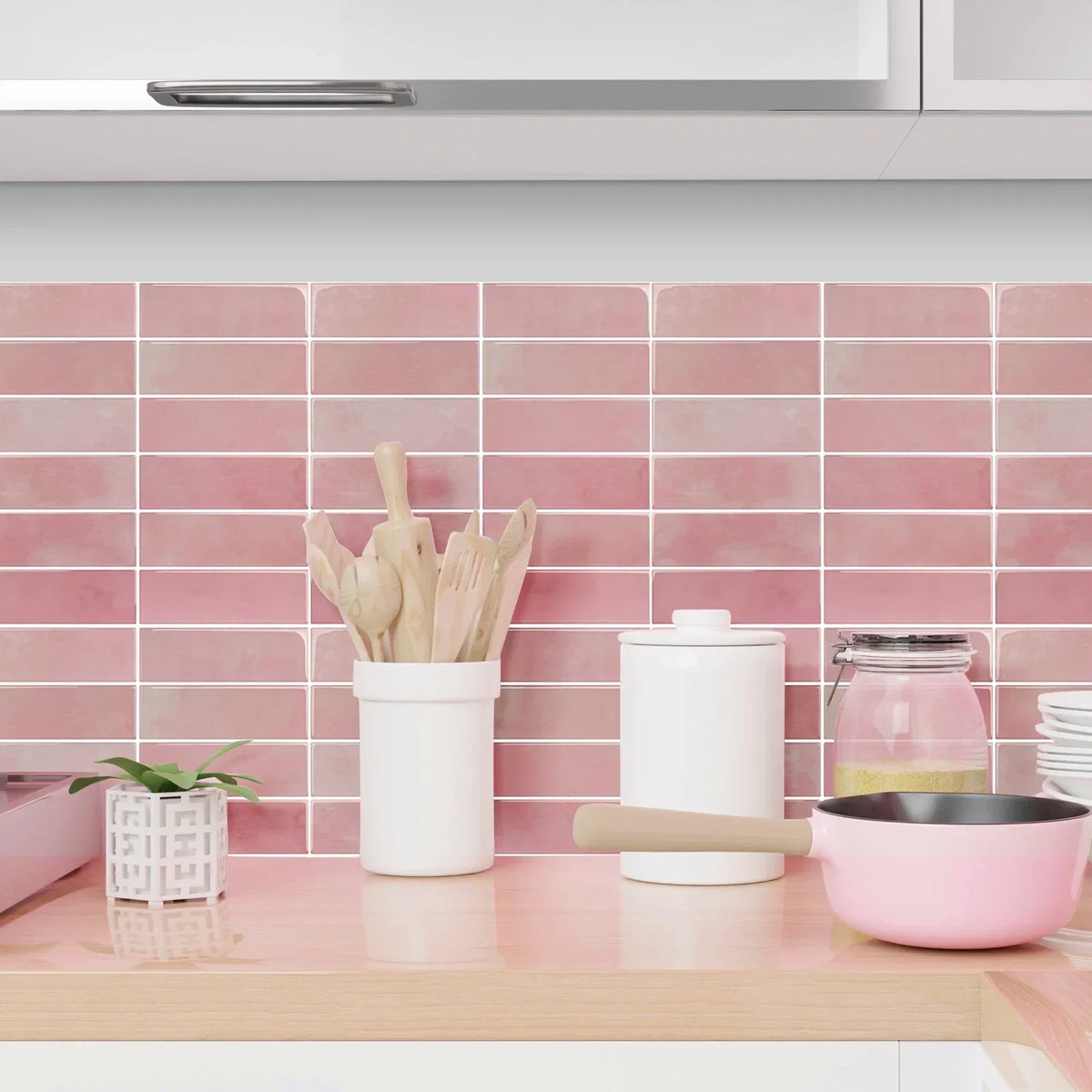 Wall Tile Peel-And-Stick 3D Waterproof
