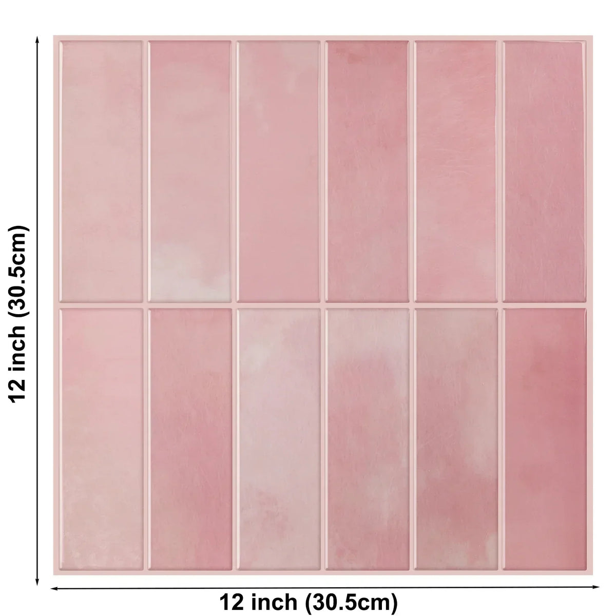Wall Tile Peel-And-Stick 3D Waterproof