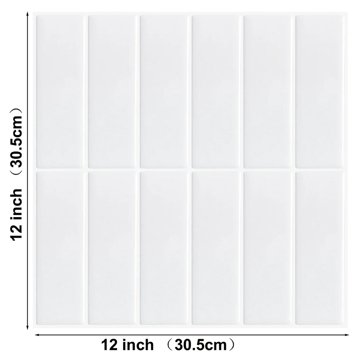 Wall Tile Peel-And-Stick 3D Waterproof