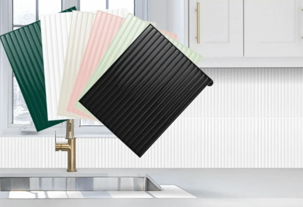 Wall Tile Peel & Stick 3D Waterproof & Heat-Resistant