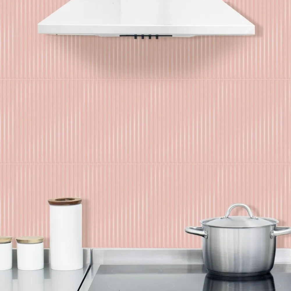 Wall Tile Peel & Stick 3D Waterproof & Heat-Resistant