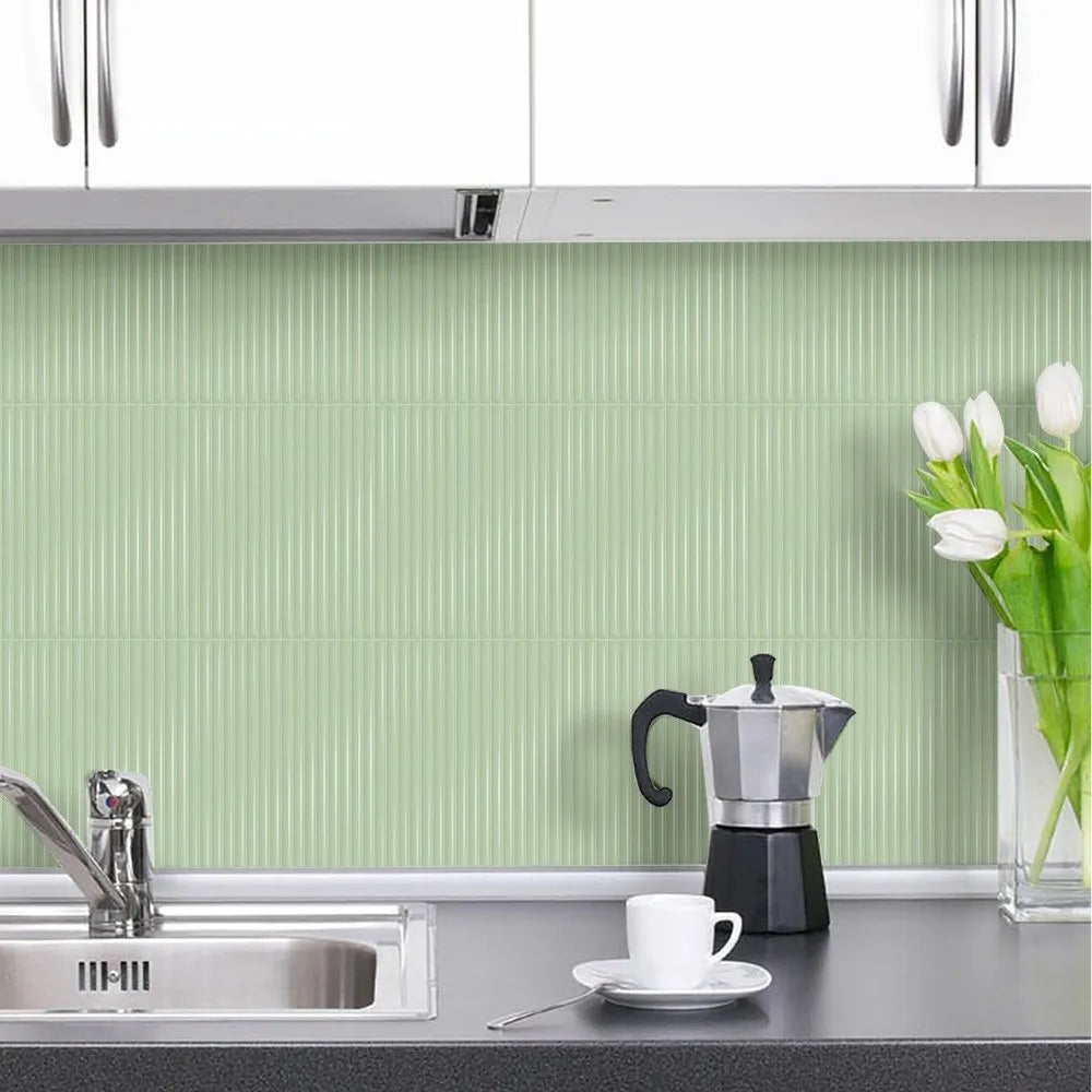 Wall Tile Peel & Stick 3D Waterproof & Heat-Resistant