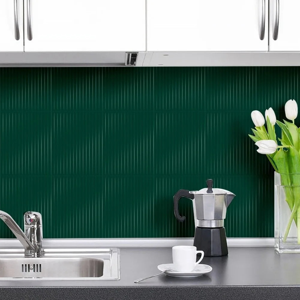 Wall Tile Peel & Stick 3D Waterproof & Heat-Resistant
