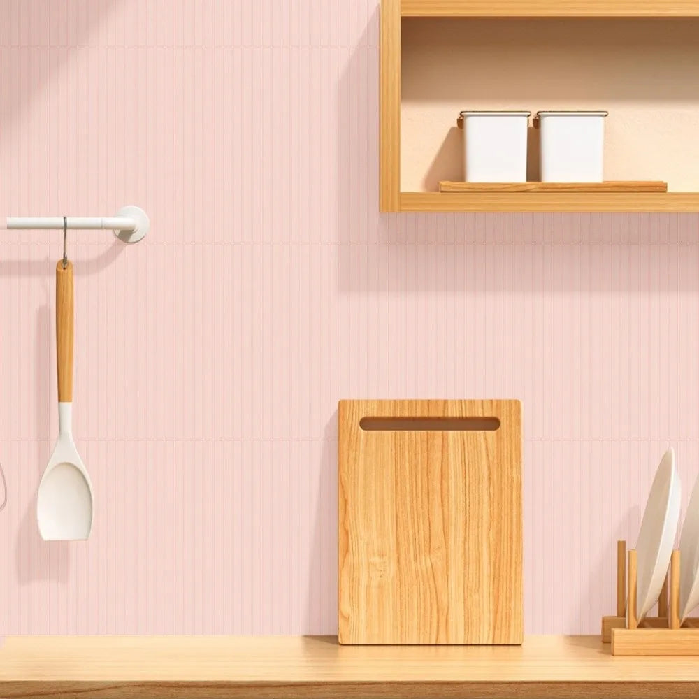Wall Tile Peel & Stick 3D Waterproof & Heat-Resistant