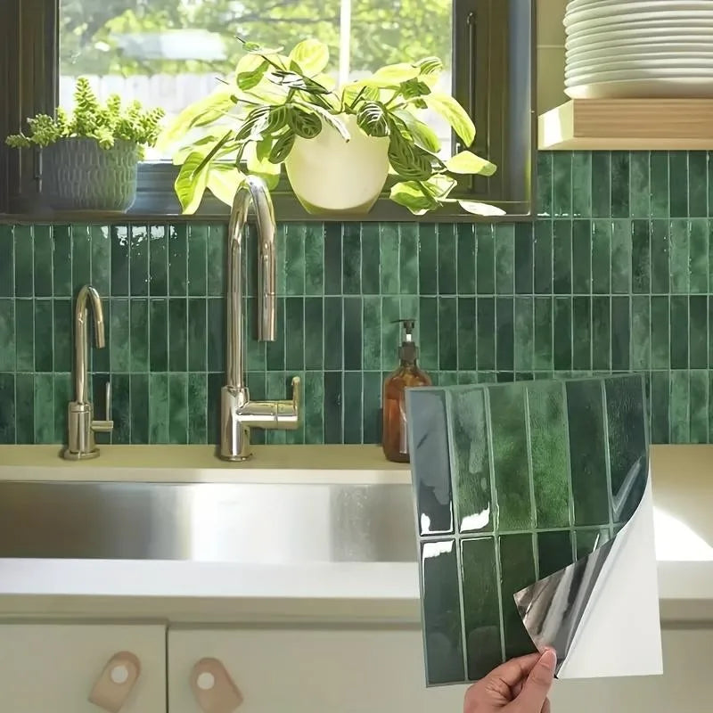 Wall Tiles Peel & Stick Waterproof Self-Adhesive