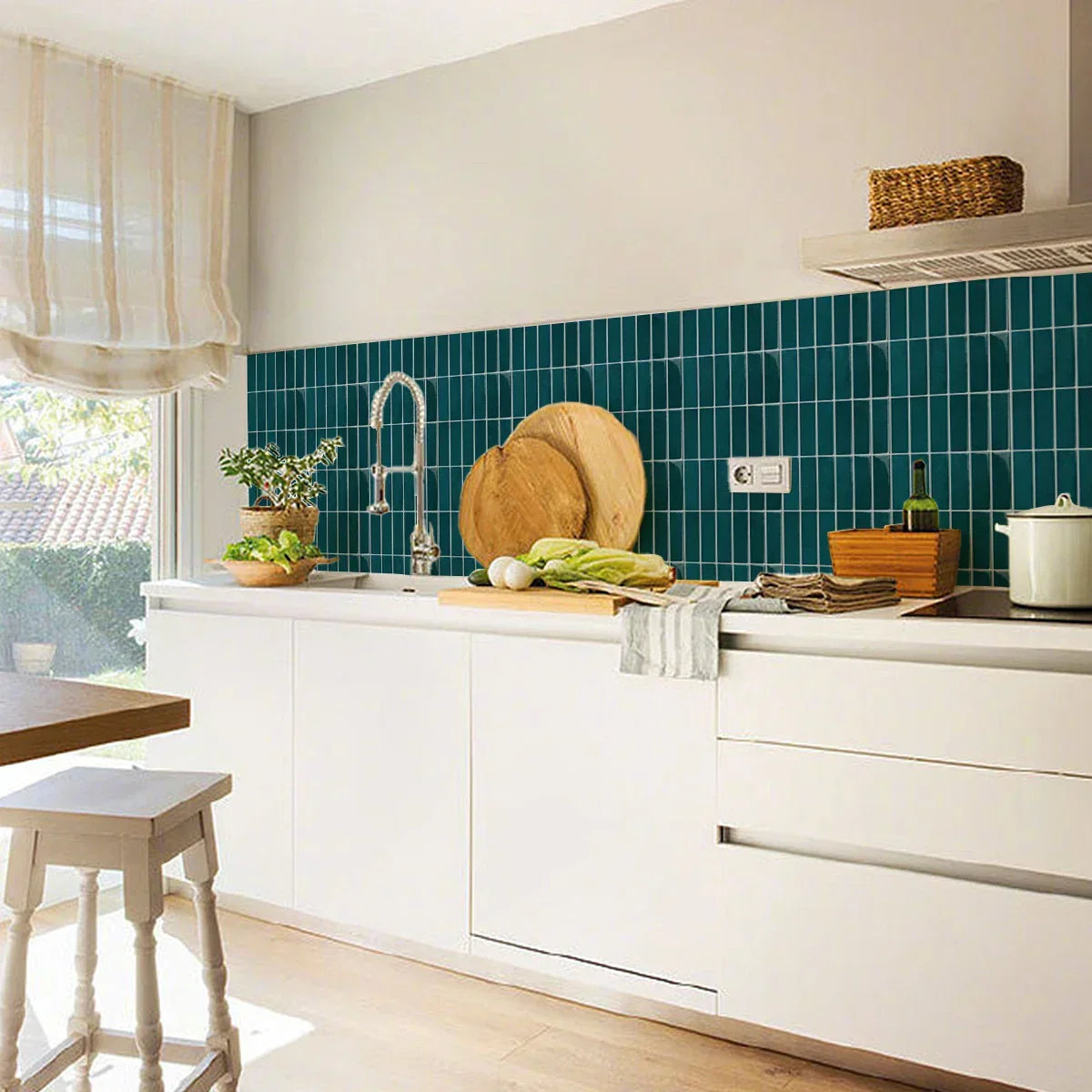 Wall Tiles Peel & Stick Waterproof Self-Adhesive