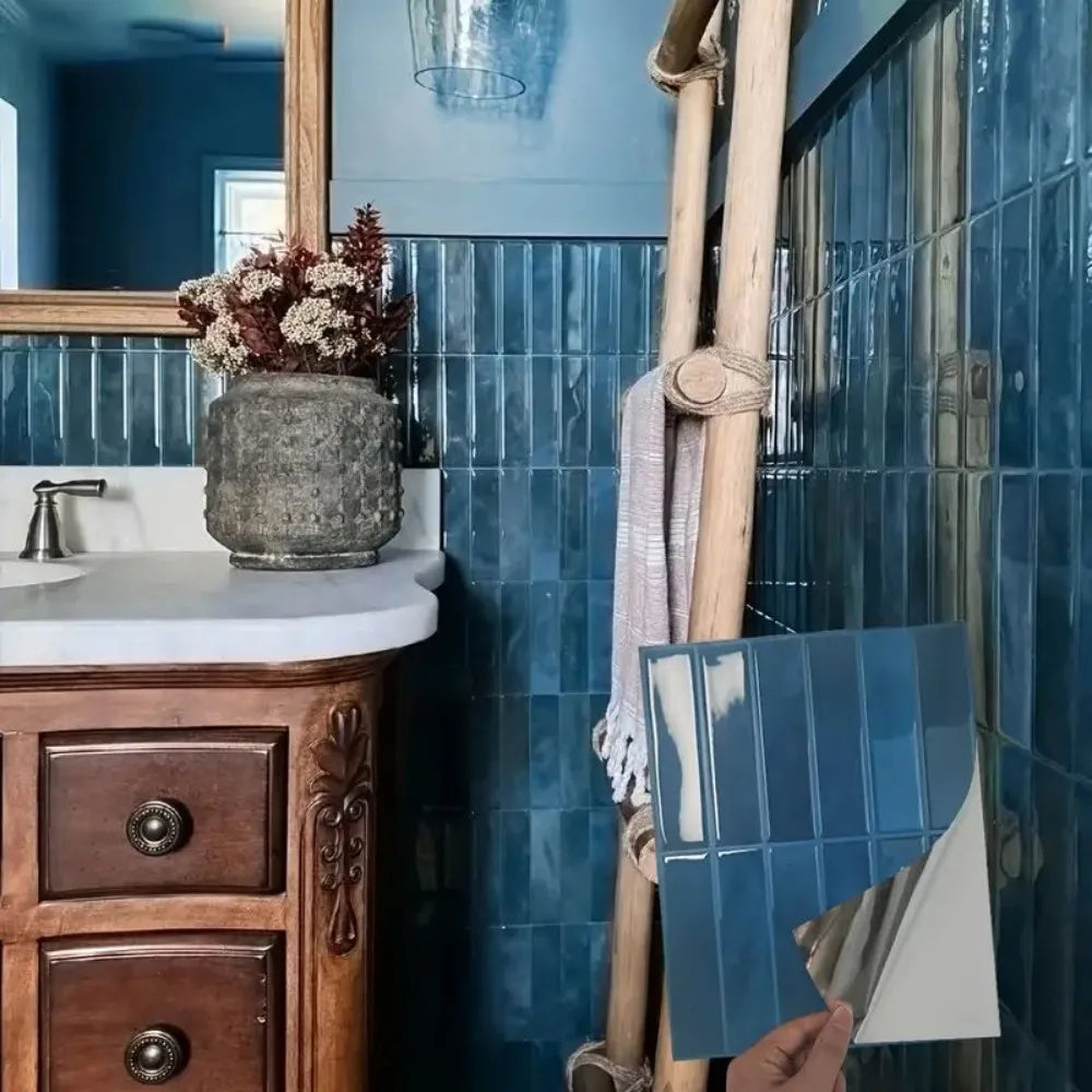 Wall Tiles Peel & Stick Waterproof Self-Adhesive