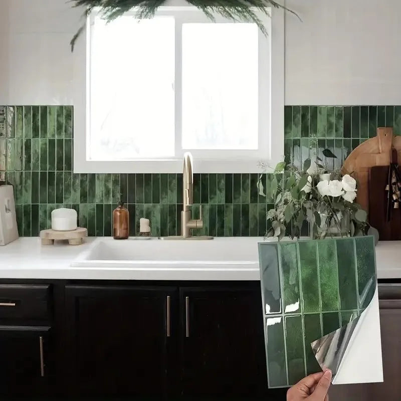 Wall Tiles Peel & Stick Waterproof Self-Adhesive