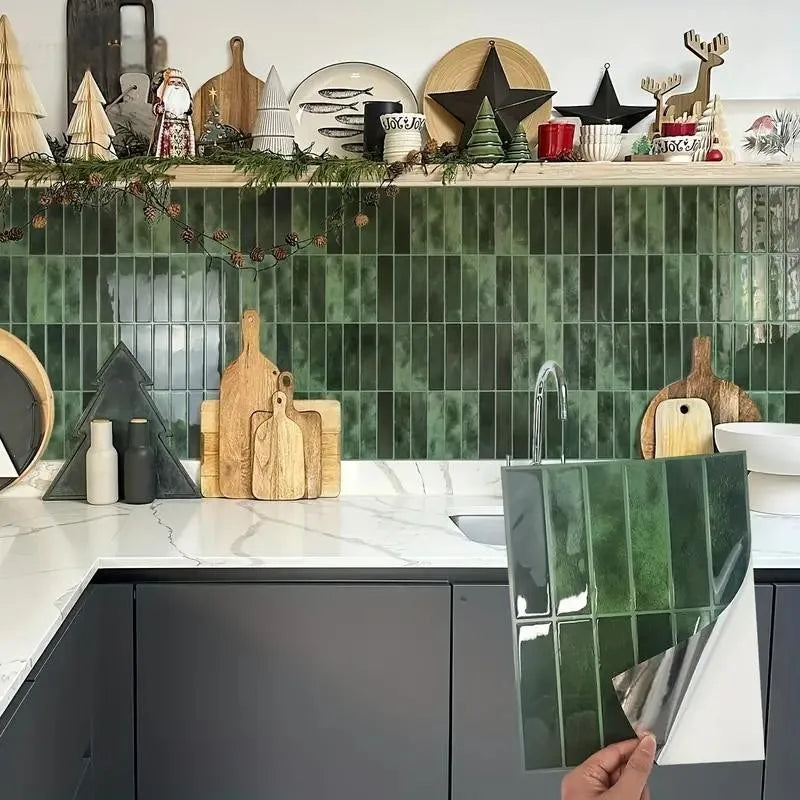 Wall Tiles Peel & Stick Waterproof Self-Adhesive