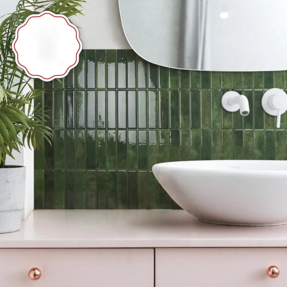 Wall Tiles Peel & Stick Waterproof Self-Adhesive