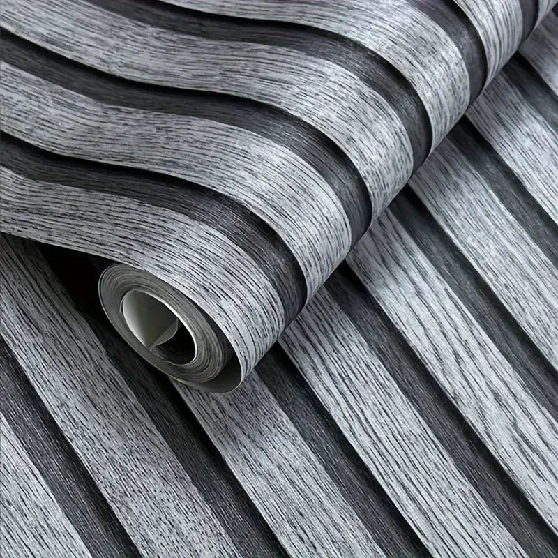 Wallpaper Peel And Stick Realistic Wood Grain Waterproof