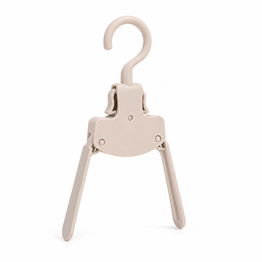 Wide Foldable Plastic Clothes Hanger