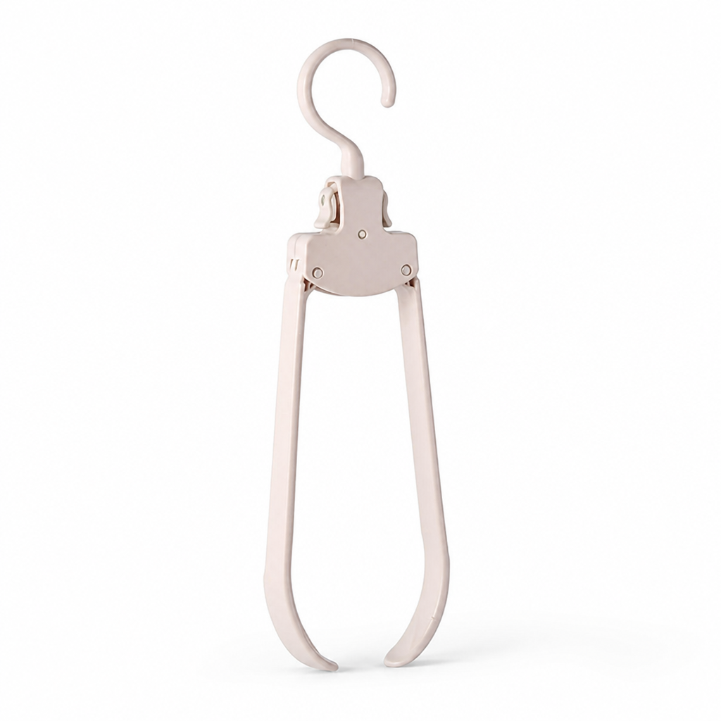 Wide Foldable Plastic Clothes Hanger