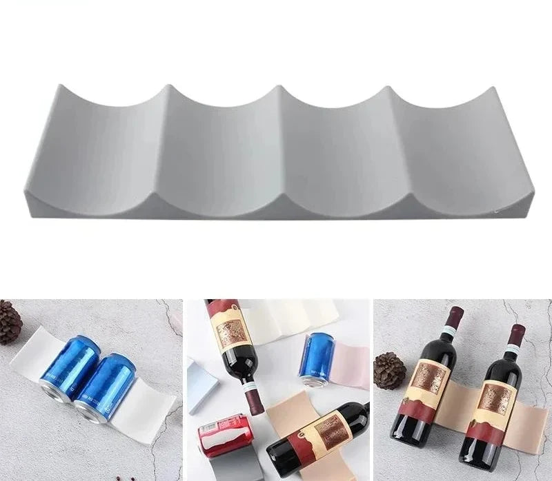 Wine Bottle Rack Stackable Space-Saving