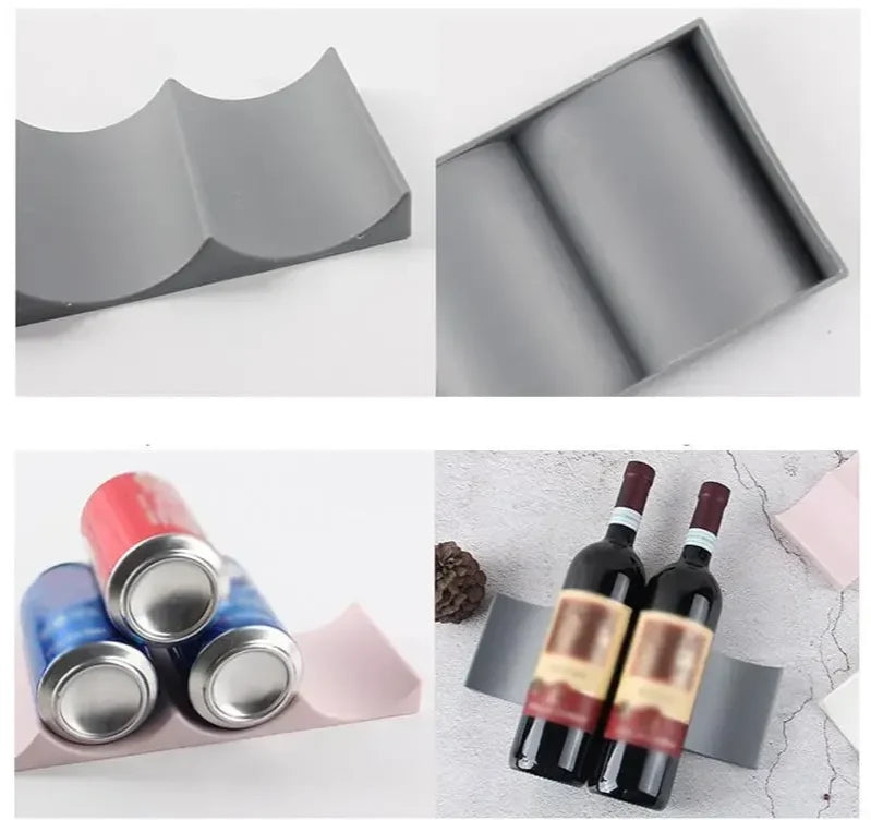 Wine Bottle Rack Stackable Space-Saving